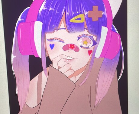 お好きなイラストおかきします オリジナルイラストを中心に絵を描きたいと思っています。 イメージ1