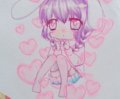 オリジナルイラスト、描きます みなさんの理想の女の子を絵にするのをお手伝いします☆彡 イメージ1