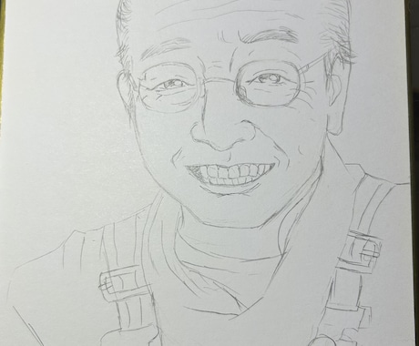 特徴を誇張しない優しい似顔絵作成します ペット、家族、カップル、お祝い、インテリアにいかがですか？ イメージ2