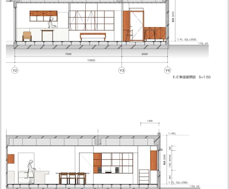 平面図・展開図・イメージパース作成いたします ご希望に合わせて柔軟に対応いたします! イメージ2