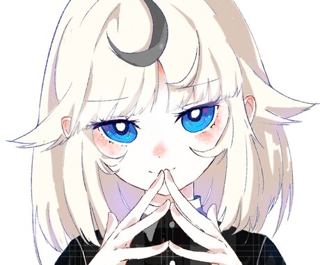 可愛い女の子のアイコンを作成します sns等の活動や自分だけのアイコンが欲しい方へ イメージ2