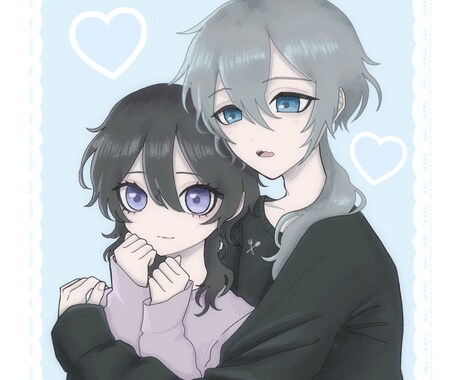 夢絵・カップルイラストなど何でも描きます イメージ1