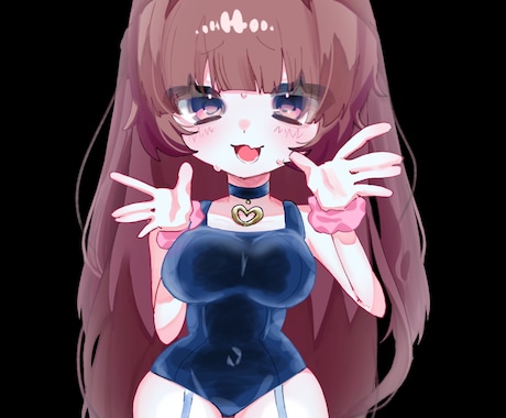 簡易な可愛いイラストを描きます やる気次第‼️頑張って描きます‼️ イメージ1