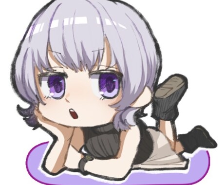 最短5日！ざかざかミニキャライラスト描きます 【短納期！SNSアイコンやグッズイラストにも！】 イメージ2