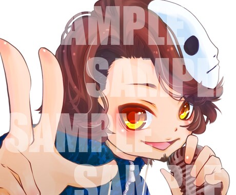 イラスト・アイコン・ヘッダー描きます SNSなどのアイコン・ヘッダー・配信用イラストなど承ります！ イメージ2