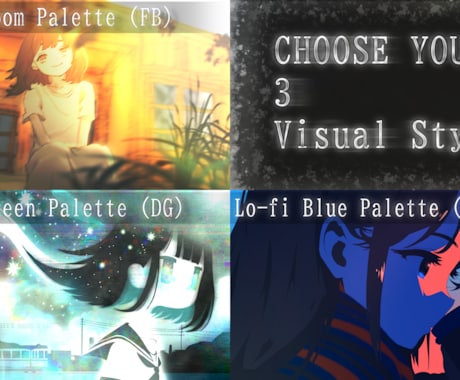 高品質なアニメーションを制作します ◎イラスト込み！あなたの楽曲の世界観を、完全オーダーメイドで イメージ1