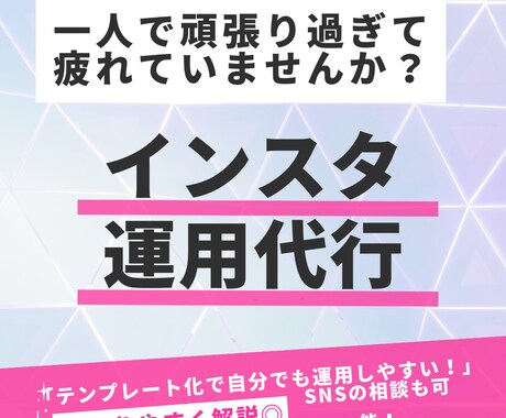 Instagramの運用、運営代行いたします 大手企業でマーケ実績あり！初心者でも分かりやすく解説します イメージ1