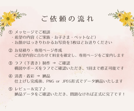 お子さまやペットのイラストやアイコンをお描きします ほんのりデフォルメで優しい雰囲気に仕上げます イメージ2