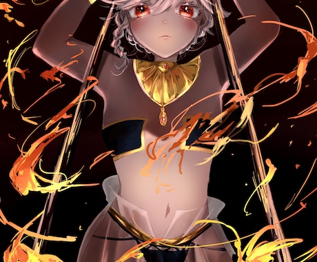 可愛い女の子を描きます あなただけのオリジナルのキャラはいかがですか？ イメージ1