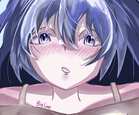 1枚絵、SNSアイコンなど描きます 髪の書き込みと表情表現が得意です！ イメージ2