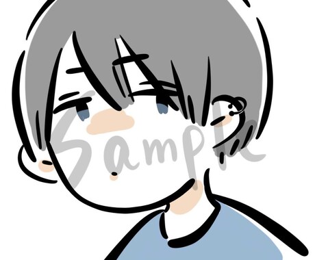 数名限定【1,000円でSNSアイコン作成】します ■twitter/LINE/facebook等にピッタリ イメージ2