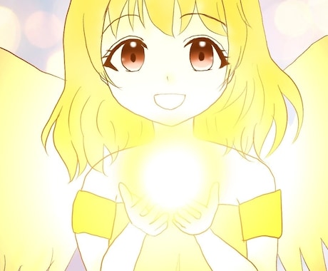 あなたの守護天使さんをお描きします 守護天使さんのイラストとメッセージをお届けいたします。 イメージ1