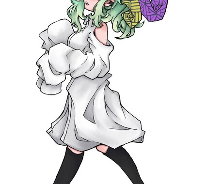 まるまるしたイラストを描きます 丁寧に綺麗に描くことを気おつけてます。 イメージ1