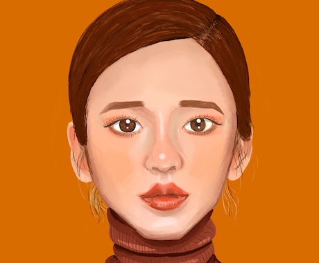 アイコン用、似顔絵イラスト描きます SNSのあなた専用の似顔絵アイコン描きます！！ イメージ2
