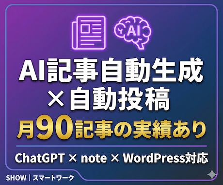 ChatGPT×自動化で情報発信ツールを構築します note×X投稿を仕組み化！自動投稿の実績あり イメージ1