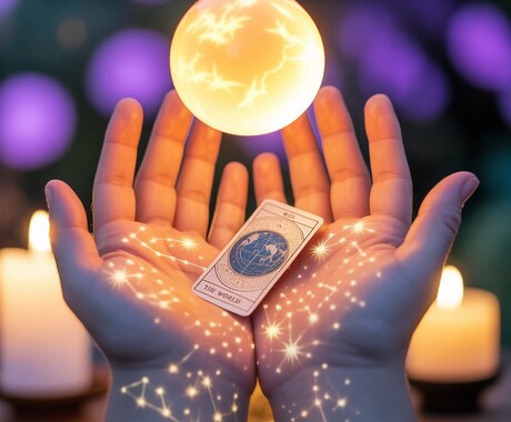 五術融合で人生の本質を鑑定します タロット×星座×数秘×四柱×九星で深く読み解く イメージ2