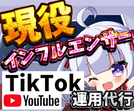 現役インフルエンサーがTikTok運用代行をします SNS総フォロワー数2万人超。　徹底分析で効果測定、改善施策 イメージ1