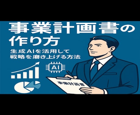 生成AIで勝ち抜く事業計画書の作り方を教えます 生成AIで勝利を掴む事業計画書の作り方 イメージ1