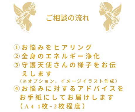 守護天使のチャネリングレターをお届けします お悩み解決のヒントを視えるまま、聴こえるままにお伝えします イメージ2