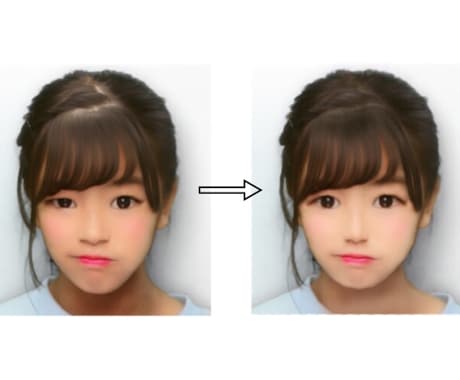 あなたのプリクラ、写真、修正します もっと綺麗に盛りたい方にオススメ イメージ2