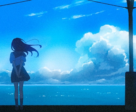 企業実績有◎高品質な背景イラストを制作します MV・歌ってみた・配信用画面などが必要な方へ！ イメージ1