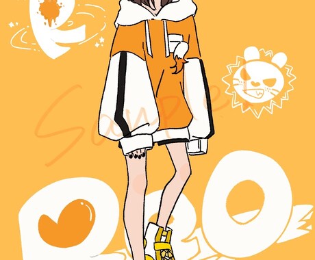 アイコン利用可！ご希望のイラスト描きます あなたの頭の中にいるキャラクターを形にしてあげませんか？ イメージ1