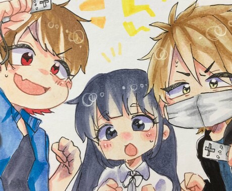 あなただけのアイコンを描きます アイコンを変えたい…今すぐ描いてほしい…そんな方にオススメ イメージ2