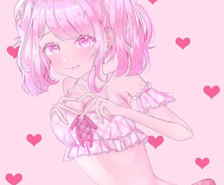1枚絵.サムネ.歌ってみた描きます 筆も早い方なので期限も柔軟に対応可能です イメージ1