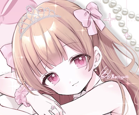 萌系【かわいい女の子】描きます 細かいヒアリングで必ずお望み以上のものを！男性も得意です イメージ1
