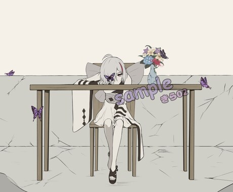 キャラクターイラスト描きます オリジナルキャラクター描きます イメージ1