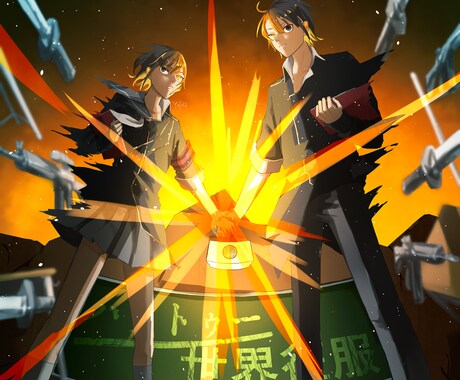 イラスト&編集！MVを一貫して制作します 動画編集・イラスト・アニメーション一式！音源のみでOK！ イメージ1