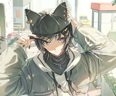 商用可　綺麗で繊細なイラスト描きます 立ち絵から一枚絵まで制作可能！気軽にご相談下さい！ イメージ2