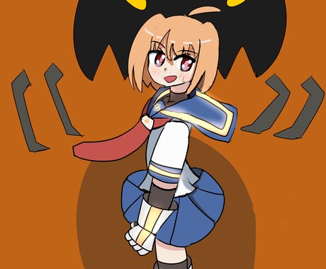 もっちり可愛い女の子描きます デフォルメチックな女の子キャラを描きます イメージ2