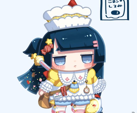 ふんわりイメージも魅力的なキャラデザにします 人類から愛されるまるっこかわいいデザインです イメージ1