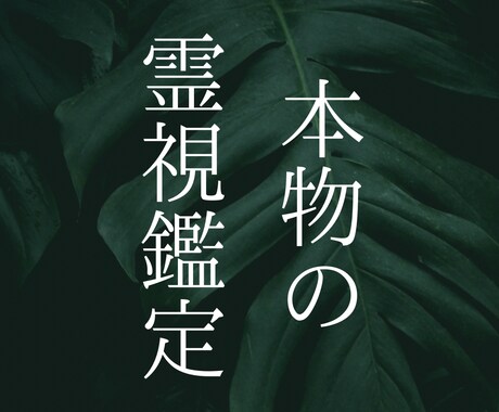 即日！あなたに寄り添い本気の霊視鑑定いたします 恋愛、相性、仕事、子育て何でもガッツリ深読み鑑定いたします！ イメージ1