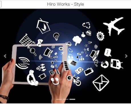 WordpressでWebサイトを作成します 人との繋がりを大事に出来るようなサイト制作を心掛けております イメージ1