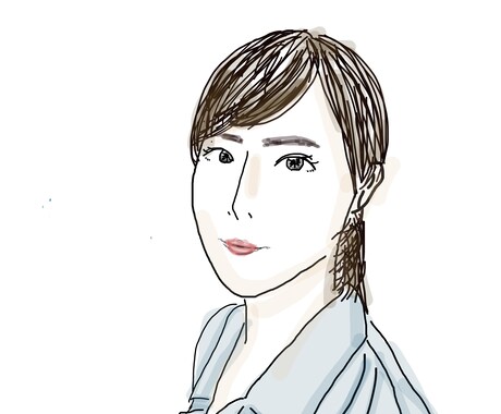 お写真から似顔絵を作成します シンプルでお洒落な似顔絵をお手軽に作成したい方 イメージ2