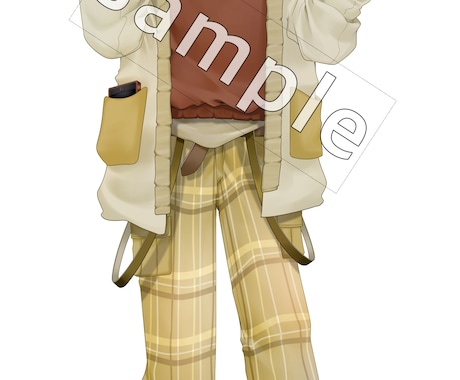 オリジナルの立ち絵お描きします キャラクターデザインから描き起こし、新調までお任せください！ イメージ2