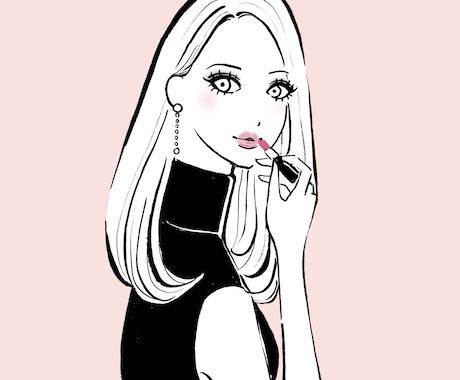 心ときめくお洒落な人物イラストをお描きします SNSアイコン、プロフィール用におすすめ♪ イメージ2