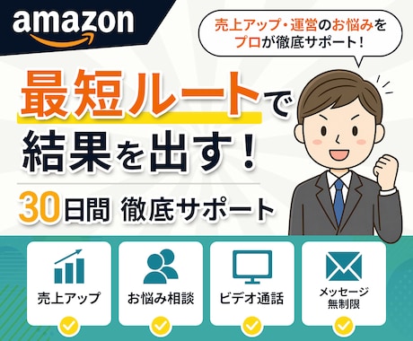 実績1500件超！Amazon運営を徹底支援します 出品〜広告まで二人三脚で支援！プロが売上の土台を築きます！ イメージ1