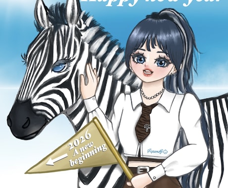 可愛い人物×動物(ペット)イラスト描きます いつでも会える、とっておきの一枚を。 イメージ2