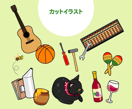 ちょっとしたイラストの制作代行承ります 個人様もデザイナー様もお気軽にご相談ください♪ イメージ2