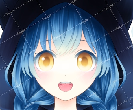 期間限定価格︰可愛い女の子SNSアイコン描きます 清楚系、クール系など可愛い女の子を描きます！ イメージ2