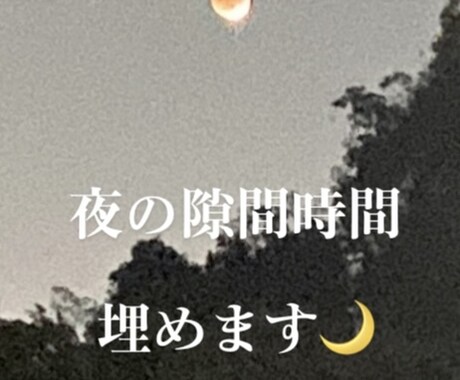 夜の隙間時間お埋めします 夜間トークルーム。一晩話しましょう！ イメージ1