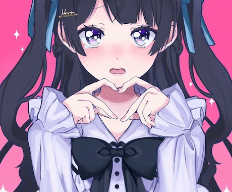目をひくかわいいイラスト描きます ※商用可　女の子希望の方向けです！！ イメージ1