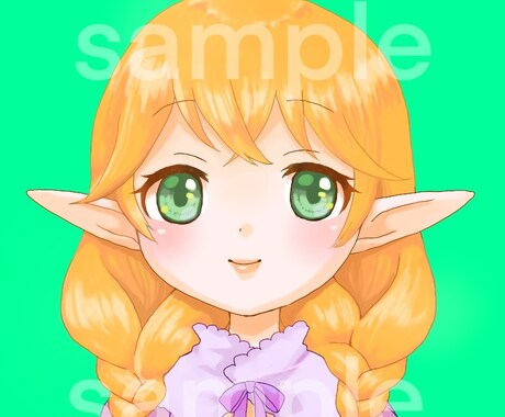 SNSやブログに使えるかわいいアイコン作成します TwitterやYouTubeなどでご利用いただけます イメージ2