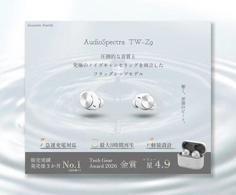 オリジナルデザインのバナー制作します ターゲットの心に響かせるバナーつくります! イメージ2