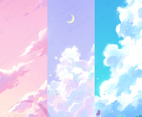 印象的な手描きの主線なしアニメーションを制作します ループアニメ・MV・待機画面などYouTuber様におすすめ イメージ2