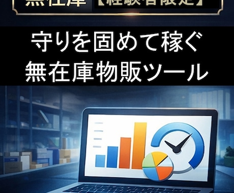 アカウント停止を防ぐ守備型無在庫ツールを提供します 稼ぐ前に退場しないための経験者用Amazon無在庫販売ツール イメージ1