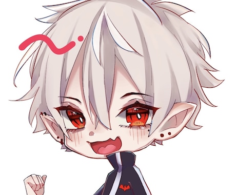 色々な用途のイラスト描きます SNS用アイコン 男性キャラ得意 色々な用途のイラスト イメージ1